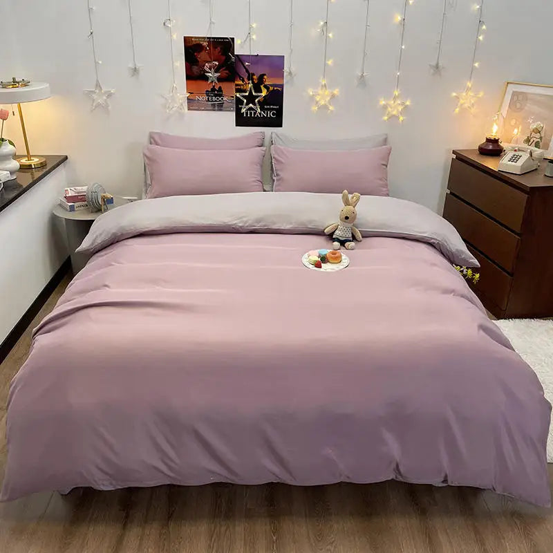 🛏️ Bonenjoy 掛け布団カバー 1枚入り｜シングル・ダブル・クイーン・キング対応