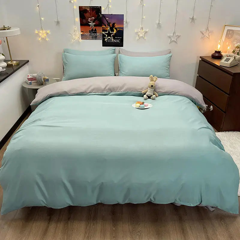🛏️ Bonenjoy 掛け布団カバー 1枚入り｜シングル・ダブル・クイーン・キング対応