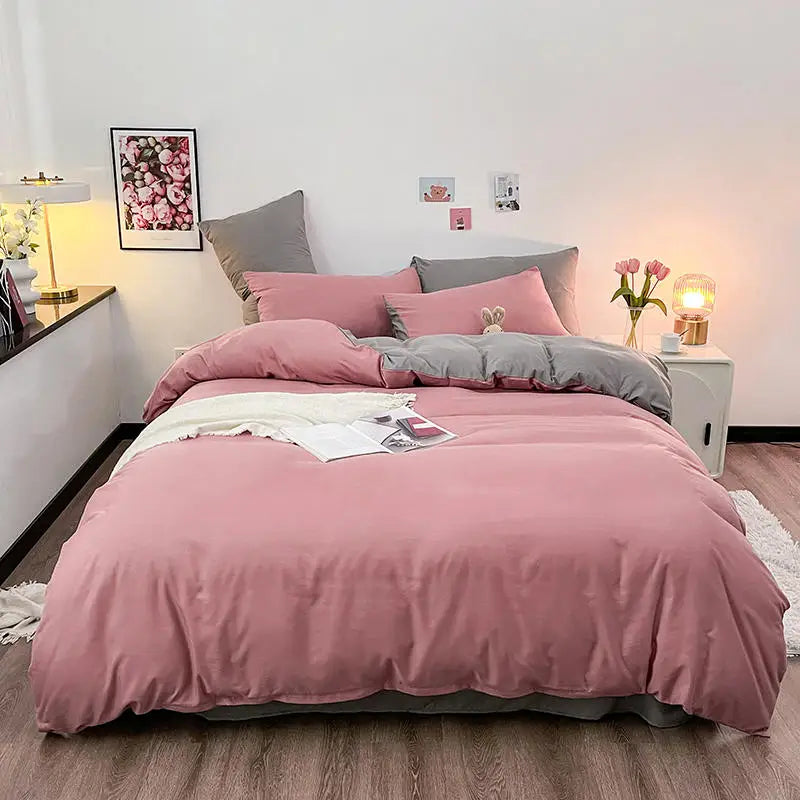 🛏️ Bonenjoy 掛け布団カバー 1枚入り｜シングル・ダブル・クイーン・キング対応