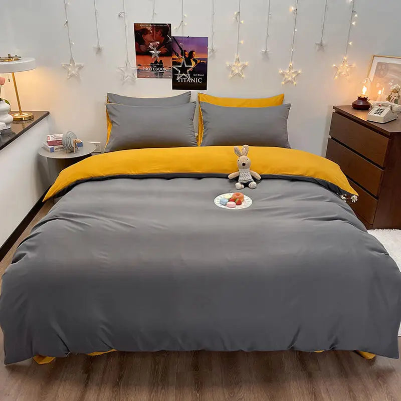 🛏️ Bonenjoy 掛け布団カバー 1枚入り｜シングル・ダブル・クイーン・キング対応