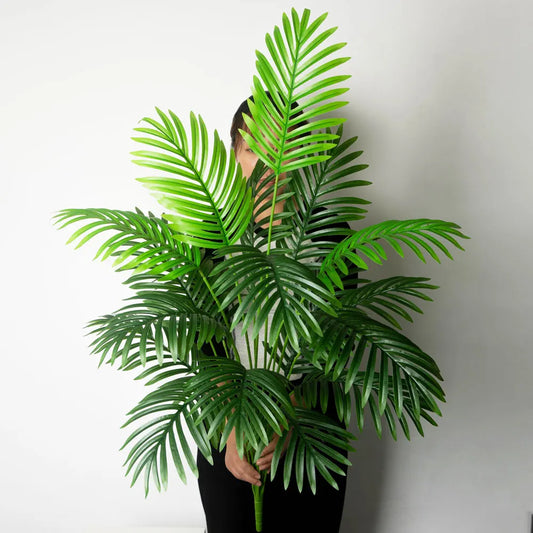 大型フェイクパームツリー｜人工観葉植物・モンステラブランチ