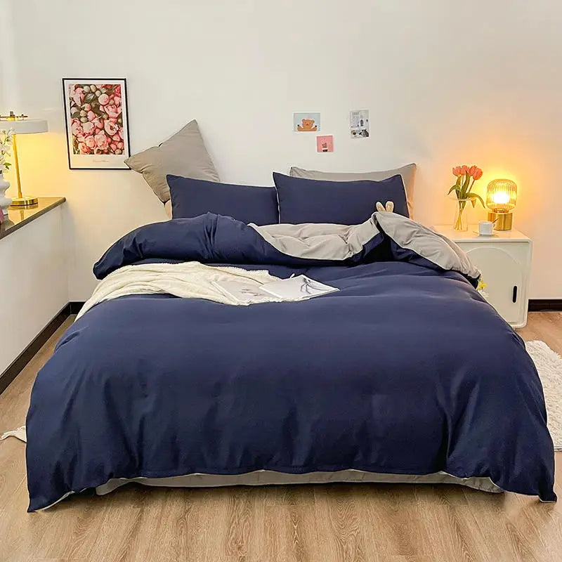 🛏️ Bonenjoy 掛け布団カバー 1枚入り｜シングル・ダブル・クイーン・キング対応
