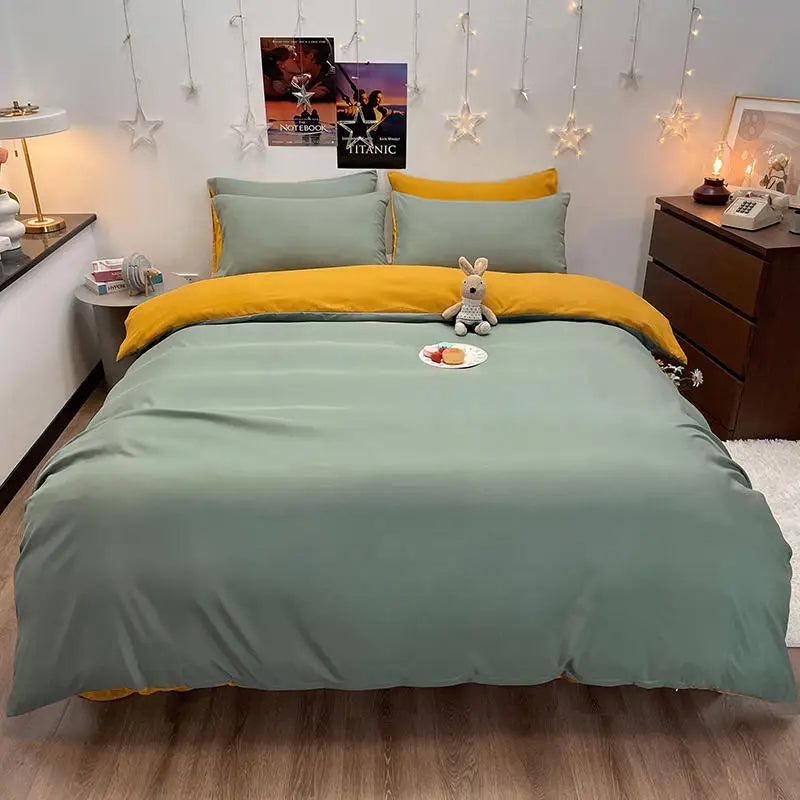 🛏️ Bonenjoy 掛け布団カバー 1枚入り｜シングル・ダブル・クイーン・キング対応
